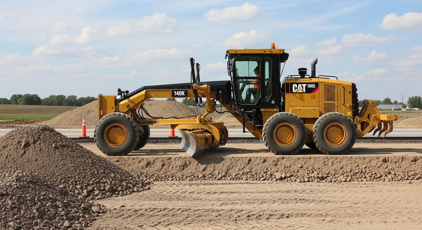 Motoniveladora Caterpillar 140K