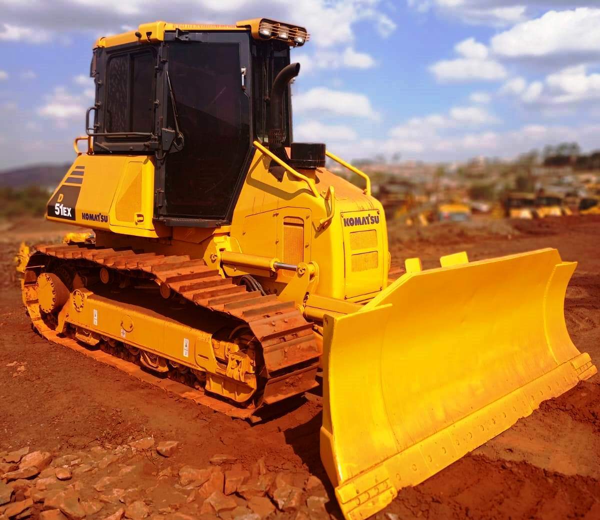 Trator de esteiras Komatsu D51 EX